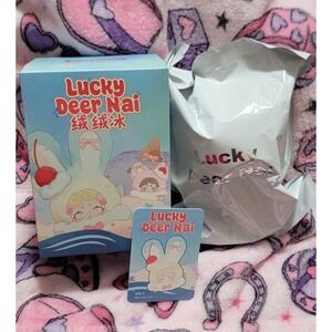 Lucky Deer Nai Sea Salt Ice Blind Box Figure Designer Toy Kawaii Collectible